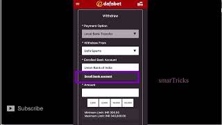 DAFABET WITHDRAWAL in Telugu 💯✅ [upl. by Russian]