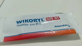 Medicine review in English Wikoryl 325 DT tablet uses side effects complications [upl. by Arodasi]