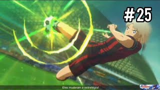 CAPTAIN TSUBASA RISE OF NEW CHAMPIONS Jogando Ranqueada até pegar o Rank mais alto 25 [upl. by Ambrogino]