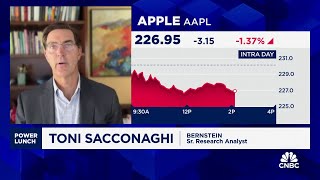 Consumers are still waiting for impactful Apple Intelligence features says Bernsteins Sacconaghi [upl. by Neros]