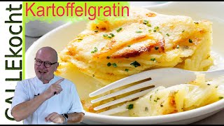 Wahnsinn Kartoffelgratin ohne Käse  Frech lecker und Vegan Rezept [upl. by Dlanger]