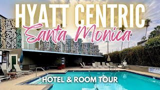 Hyatt Centric Delfina Santa Monica  Hotel and Room Tour [upl. by Anod]