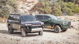 OFFROADING IN A STOCK TACOMA  BURNS CANYON RD 2N02 [upl. by Notsuoh]