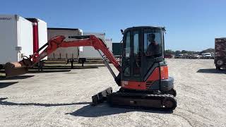 Hitachi Zaxis 35U Excavator [upl. by Monafo]