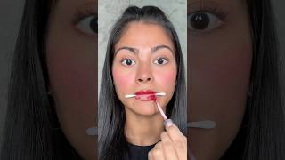 lipstick with a QTIP 😱  beauty tips youtubeshort beauty skincare [upl. by Polard]