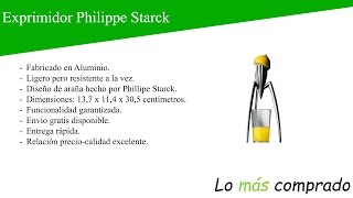 Exprimidor Philippe Starck [upl. by Dao]