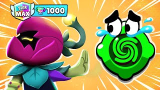 How I Got 1000 Trophies WITHOUT Using Gadgets [upl. by Eiuqnom]