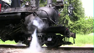 Mount Rainier Railroad Log Car Train [upl. by Mcgray]