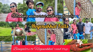 Bangalore to Hogenakkal road trip🥰।Falls dekhte giye amra bipode keno porlamA day out with family💗💗 [upl. by Anirehtac]