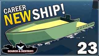 LETS BUILD A NEW SHIP HULL  Stormworks Search And Destroy Mode  Part 23  S2 [upl. by Adnarahs]