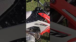 Forged Carbon Fiber Vinyl Wrap dirtbike diy vinyl honda [upl. by Brader658]