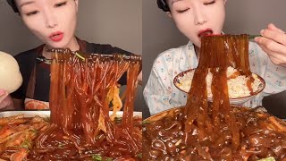 ASMR EP 574 Delicious foods eating eating spicy food asmr eating challenge [upl. by Airtemad931]