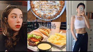 MUKBANG  Shake Shack Tacos amp Pizza ☆ [upl. by Nyre]