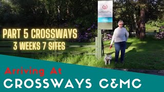 Arriving At Crossways Caravan And Motorhome Club Site [upl. by Sivaj]