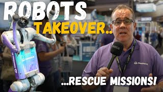 Emergency Tech Show 2024 EXPOSE NextGen Robots [upl. by Aloysia171]