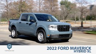 2022 Ford Maverick Hybrid XL Review and Test Drive [upl. by Ocirederf]