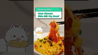 Shin Stir Fry Bowl with Corn Cheese recipe shorts halal [upl. by Nnarual741]