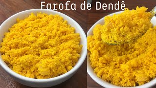 Como fazer Farofa de Dendê [upl. by Annet]