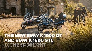 IN THE SPOTLIGHT The new BMW K 1600 GT and BMW K 1600 GTL [upl. by Reklaw396]