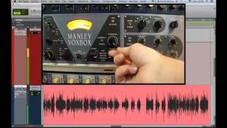 Mixing vocals with Manley Voxbox Channel Strip [upl. by Rovit194]