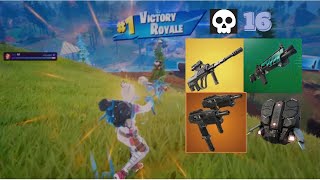 Fortnite Noob Gets 18 Kills in One Match No Commentary [upl. by Yblek]