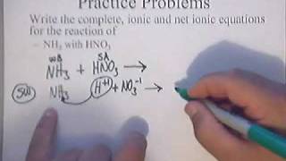 Neutralization Reaction Practice Problem 3  Acid Base Reactions wwwwhitwellhighcom [upl. by Melamie]