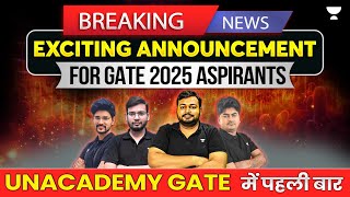 Breaking News  Exciting Announcement for Gate 2025 Aspirants  Chemical Engineering [upl. by Ariada230]