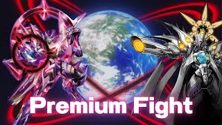 VANGUARD PREMIUM FIGHT แองเจิลฟีทเทอร์ Gyze ปะทะ ลิ้งโจ๊กเกอร์ Glandios [upl. by Gerrie462]