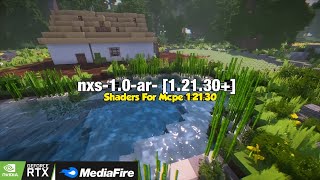 nxs10ar Shaders For Mcpe 121 Work It [upl. by Seebeck730]