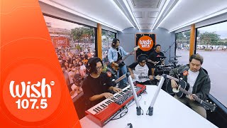 December Avenue performs quotSaksi Ang Langitquot LIVE on Wish 1075 Bus [upl. by Llerdnek]