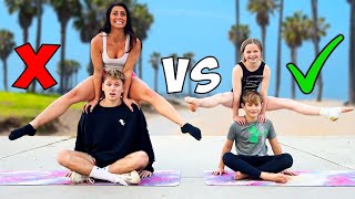 Couples Yoga Challenge VS Nalish [upl. by Britt]