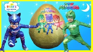 PJ MASKS GIANT EGG SURPRISE Toys for Kids [upl. by Elohc]