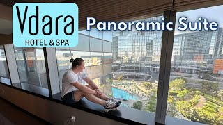 Vdara Panoramic Suite 🤩 Las Vegas MOST Luxurious Comped Room 🤩 [upl. by Imled283]