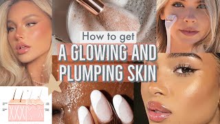 How to get a GLOWING and YOUTHFUL skin 💦 18 tips [upl. by Airaet]