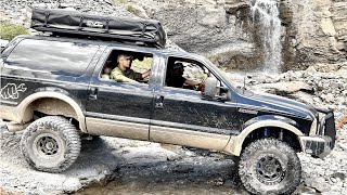 73 EXCURSION OVERLAND BUILD HITS BLACK BEAR PASS [upl. by Notlaw]