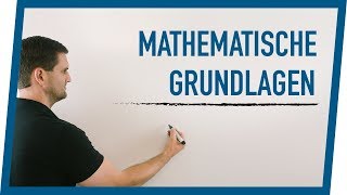 Mathematische Grundlagen Quermix  Mathe by Daniel Jung [upl. by Sivar]