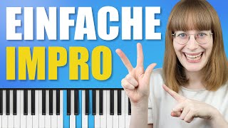 KlavierImprovisation leicht gemacht Nur 3 Akkorde [upl. by Maddalena]