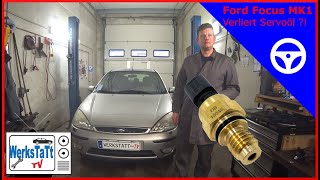 ►Ford Focus MKI◄ Verliert Servoöl Druckschalter tauschen ◢WERKSTATTTV◣ [upl. by Shelba]