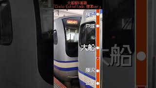 大船駅4番線発車メロディー「Cielo Estrellado 標準ver」発車メロディー [upl. by Ocimad666]