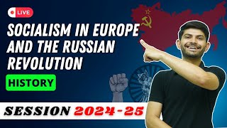 Socialism in Europe and the Russian Revolution  Live Poll Session MIQs and PYQs  Class 9 202425 [upl. by Vogeley]