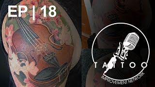 How to Tattoo Like an Oil Painter  Fireside Technique  EP 18 [upl. by Mikkel]