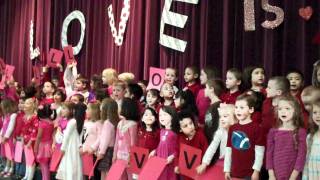 The kids sing quotLOVEquot by Nat King Cole [upl. by Nerraw]