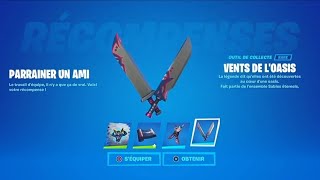 COMMENT AVOIR LA PIOCHE VENTS DE LOASIS GRATUITEMENT DE quotPARRAINER UN AMIquot SUR FORTNITE [upl. by Barbabas440]