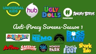 AntiPiracy Screens Season 1 All Screens Compilation MOST POPULAR VIEWED VIDEO ON MY HERE [upl. by Gunar]