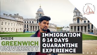 Visiting Greenwich university amp Students quarantaine Experience  Malayalam Vlog [upl. by Raman18]