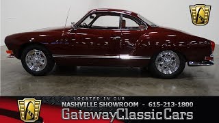 1971 Volkswagen Karmann Ghia Gateway Classic Cars Nashville638 [upl. by Pauli]