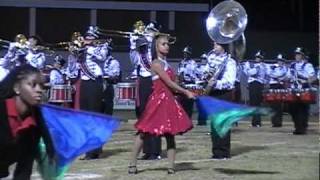 Daleville High School Marching Band  Oct 8 2010 [upl. by Pascal]