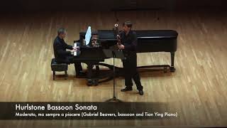 Hurlstone Bassoon Sonata 2nd mvt Moderato [upl. by Moseley178]