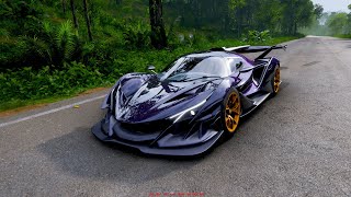 Forza Horizon 5 Gameplay  Apollo Intensa Emozione High Speed Keyboard Gameplay [upl. by Mayworm]