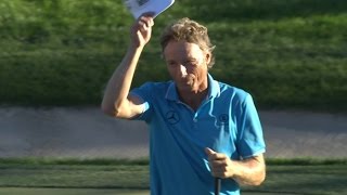 Bernhard Langers dramatic putt on the 72nd hole at Charles Schwab Cup [upl. by Herc17]